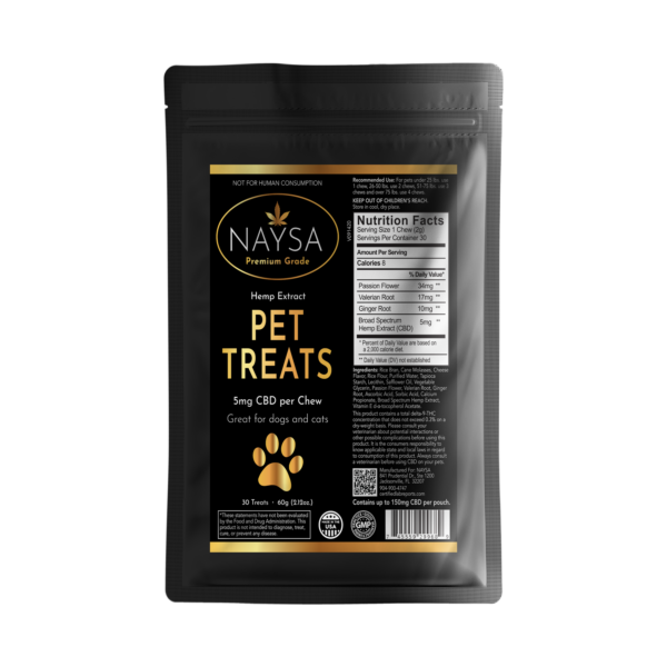 Naysa CBD Pet Treats 5mg