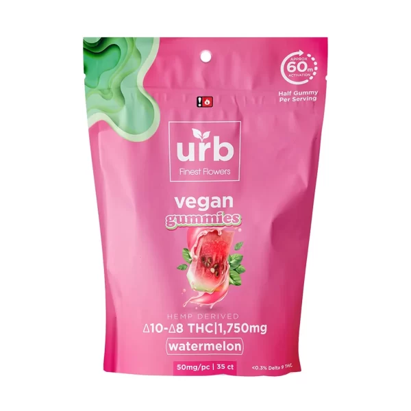 Urb Delta 8/Delta 10 Gummies - 1750mg