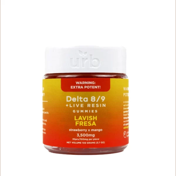 Urb Delta 8/Delta 9 Gummies - 3500mg